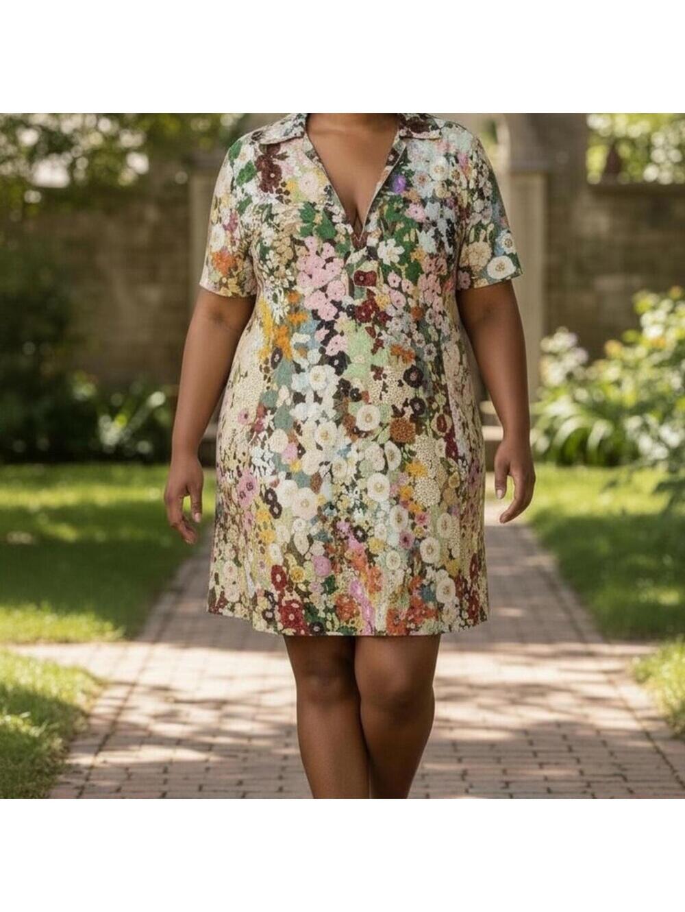 Floral Mini Dress